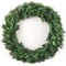 2-Pack 48" Deluxe Evergreen Double Wreath | Lifelike Greenery | Indoor/Outdoor Use | Holiday & Christmas Décor | Perfect for Front Door, Mantels, & Walls